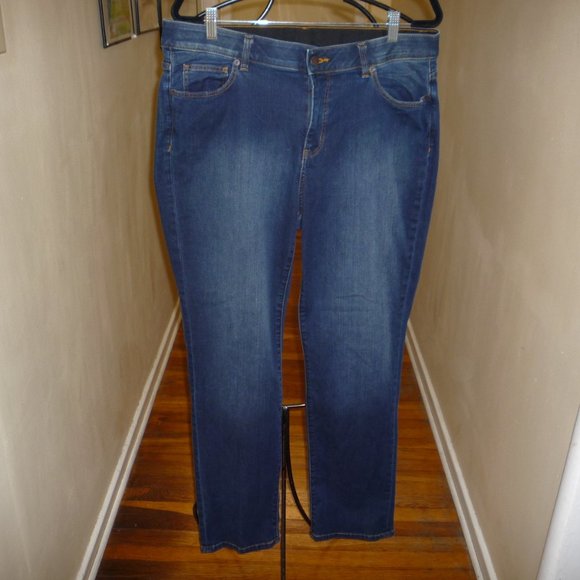 KUT FOR THE KLOTH WOMEN JEANS SZ 14W NW STRETCH BOOT CUT - Picture 5 of 5